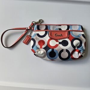 Coach, clutch, wristlet